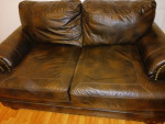 Leather sofa