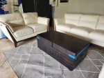 Beautiful New leather sofa-love seat-chair In Excellent Condition