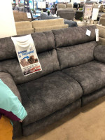Sofa Dual-Recliner Electric