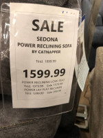 Sofa Dual-Recliner Electric