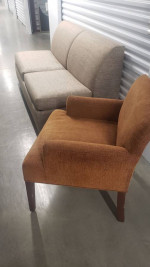Sofa-bed loveseat  (Tan)
