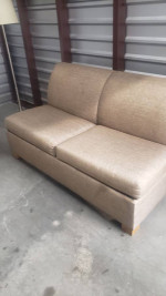 Sofa-bed loveseat  (Tan)