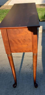 Console Sofa Table with Cabriole Legs