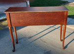 Console Sofa Table with Cabriole Legs