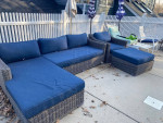 Patio Set - Sofa, Chair Ottoman and Chais