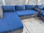 Patio Set - Sofa, Chair Ottoman and Chais