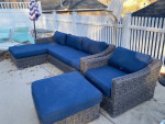 Patio Set - Sofa, Chair Ottoman and Chais