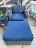 Patio Set - Sofa, Chair Ottoman and Chais