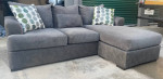 FREE DELIVERY! Gray Sofa with Chaise