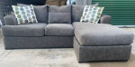 FREE DELIVERY! Gray Sofa with Chaise