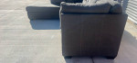 Free Delivery - Modern Gray Chase Sectional Sofa Couch