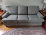 Sofa, chair and ottoman