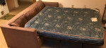 sleeper sofa, upholstered