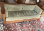 Mission Arts & Crafts Stickley Style Prairie Spindle Settle Sofa