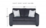Sofa and loveseat