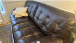Genuine leather sofa
