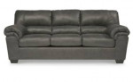 Darcy charcoal Sofa with comfy pillow top armrests