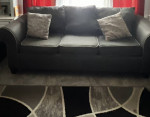 Sofa and loveseat