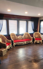 Authentic Antique Hand carved Indian Mandap Sofa Set