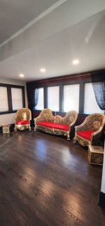 Authentic Antique Hand carved Indian Mandap Sofa Set
