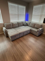 110 inch sleeper pullout sofa bed