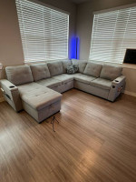 110 inch sleeper pullout sofa bed