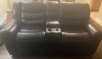Reclining love seat and sofa with…..