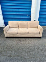Beige 3-Seat Sofa