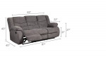 Recliner sofa