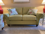 Beautiful, sunny sofa and chair set
