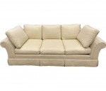 Cream Fabric Sofa 3 Seater