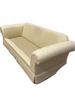 Cream Fabric Sofa 3 Seater
