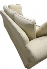 Cream Fabric Sofa 3 Seater