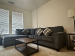 Sofa 2PC with Chaise - Smoke Gray