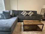 Sofa 2PC with Chaise - Smoke Gray