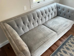 Mitchell Gold Fiona Velvet Sleeper Sofa