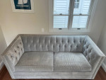 Mitchell Gold Fiona Velvet Sleeper Sofa