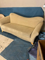 Tan sofa