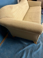 Tan sofa