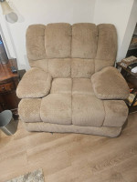 Sofa and recliner
