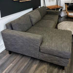 Charcoal West Elm Urban Sectional Sofa Couch **FREE DELIVERY**