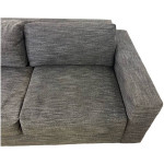 Charcoal West Elm Urban Sectional Sofa Couch **FREE DELIVERY**