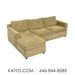 Crate & Barrel Chaise Sectional Sofa (Was 2599)