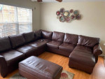 GENUINE LEATHER SOFA / COUCH