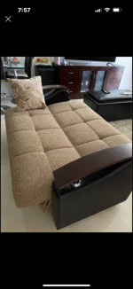 Sofa bed and 2 loveseats-bed