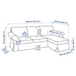 Sofa with Chaise
