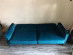 *MOVING SALE* FUTON SOFA BED (ADJUSTABLE BACK) + PILLOWS INCLUDED