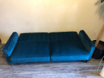 *MOVING SALE* FUTON SOFA BED (ADJUSTABLE BACK) + PILLOWS INCLUDED