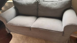 Loveseat sofa.