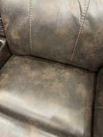 Badlands Chocolate Brand New Reclining Sectional Sofa with Cupholders!
